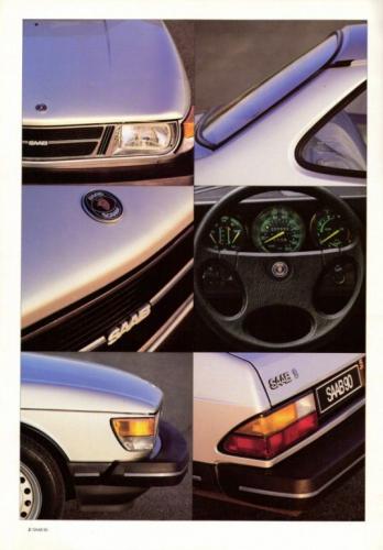 Saab 90 MY85 Brochure NL 02