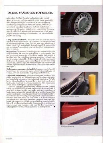 Saab 90 MY85 Brochure NL 22 (1)