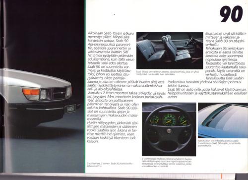 MY86 - Folder Finland Saab 90 900 9000 05