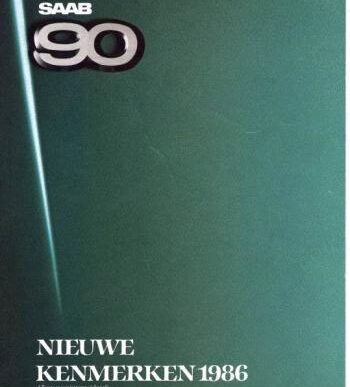 MY86nieuwekenmerken Modeljaar 1986 - Nieuwe Kenmerken