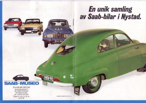 PersoverdeSaab90catalogussaabmuseumnystad Pers over de Saab 90 - Catalogus Saab Museum Nystad