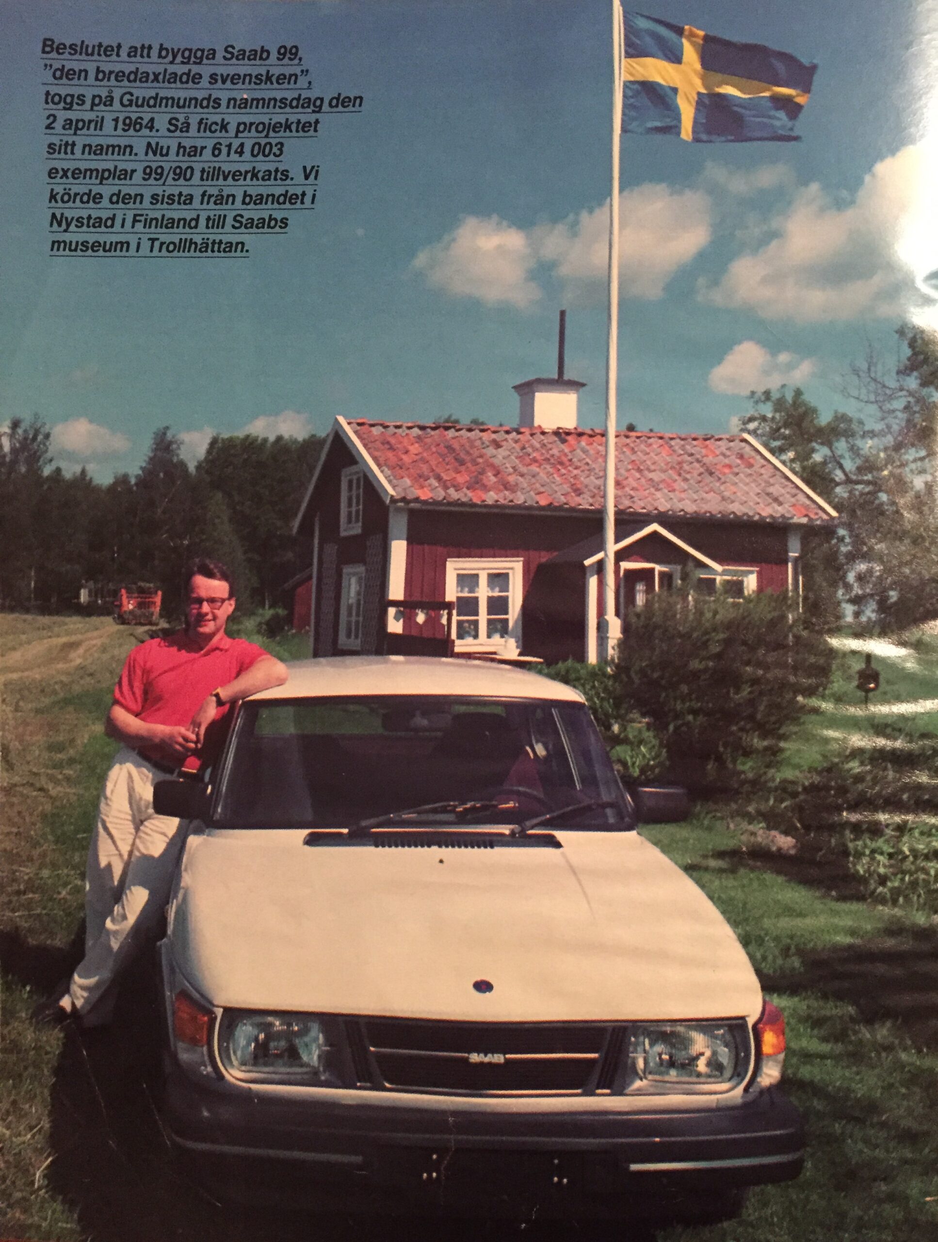 Teknikens Värld nr 17. 5 august 19871 Pers over de Saab 90 - Teknikens Värld nr 17. 5 august 1987