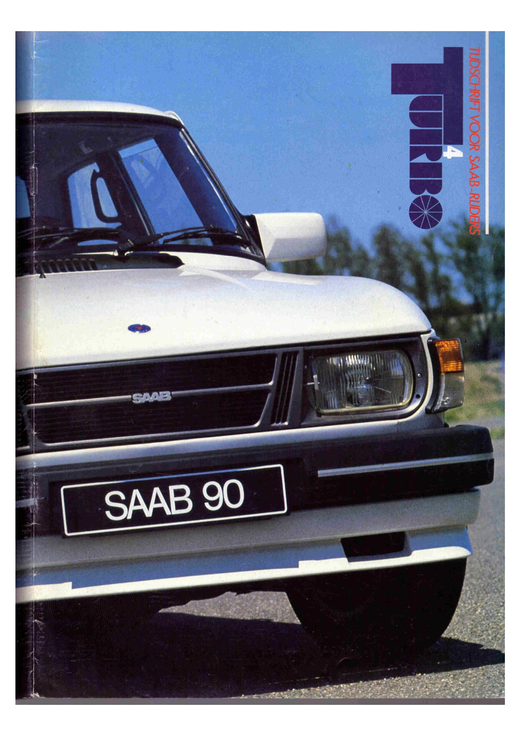 Turbo 4 zomer 1985-1 Pers over de Saab 90 - Turbo 4 zomer 1985