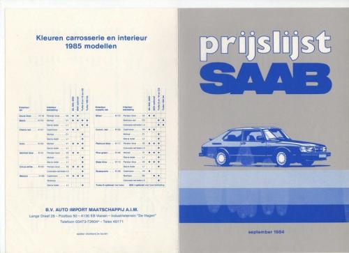 my85nieuwprijzengehelejaarthumb Modeljaar 1985 - Nieuwprijzen gehele jaar