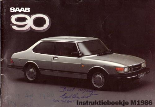 my86instructieboekje Modeljaar 1986 - Instructieboekje