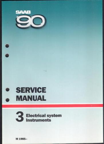 werkplaatshandboek3electricalsysteminstruments Werkplaatshandboek - 3 - Electrical System Instruments