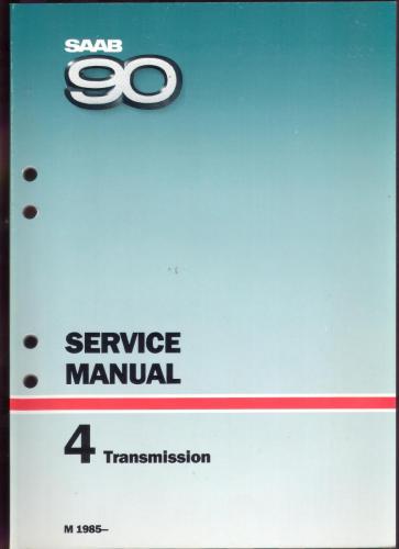 werkplaatshandboek4servicemanual Werkplaatshandboek - 4 - Service Manual - Transmission