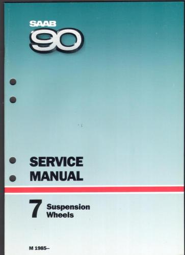 werkplaatshandboek7servicemanualsuspension Werkplaatshandboek - 7 - Service Manual - Suspension