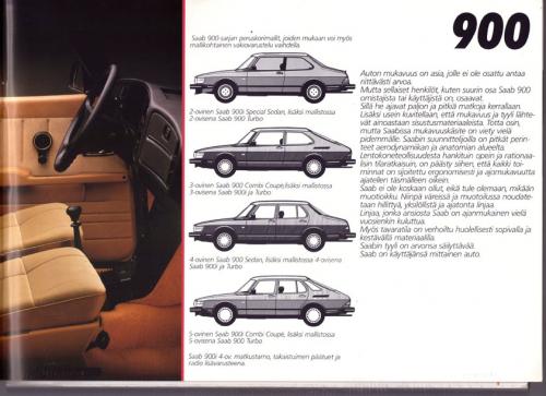 MY86 - Folder Finland Saab 90 900 9000 07